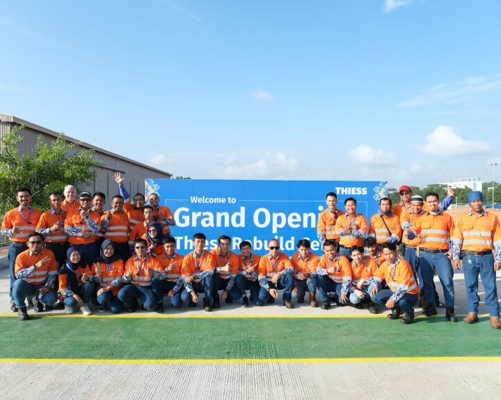 New rebuild centre opened in Batam, Indonesia